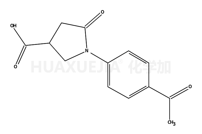 1-(4-乙酰基苯基)-5-氧代吡咯烷-3-羧酸