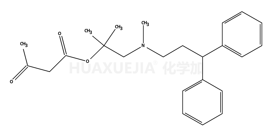 丁酸, 3-氧代-,2-[(3,3-二苯基丙基)甲氨基]-1,1-二甲基乙基 酯