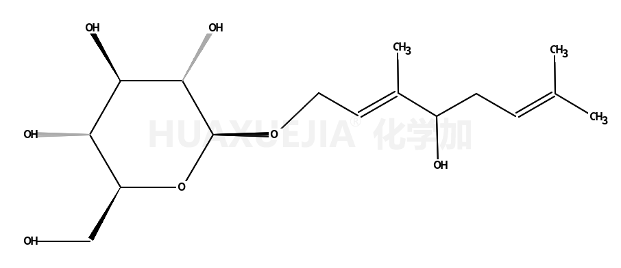 (2E,4S)-4-羟基-3,7-二甲基-2,6-辛二烯-1-基 beta-D-吡喃葡萄糖苷