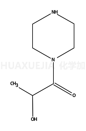 哌嗪,  1-(2-羟基-1-羰基丙基)- (9CI)