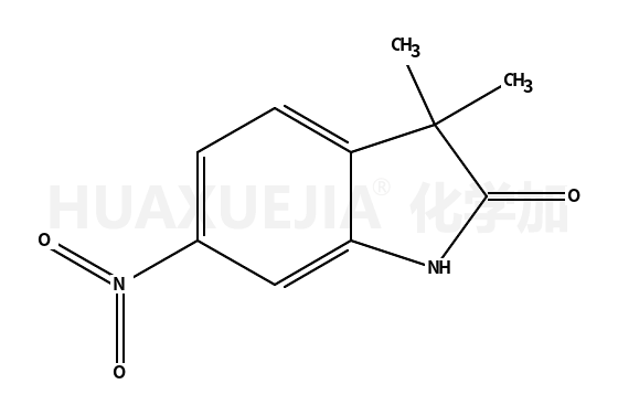 3,3-二甲基-6-硝基-2-吲哚酮