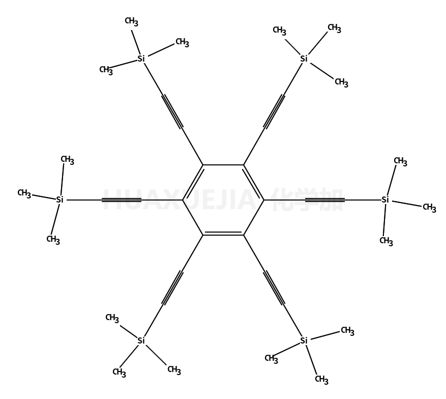 hexakis((trimethylsilyl)ethynyl)benzene