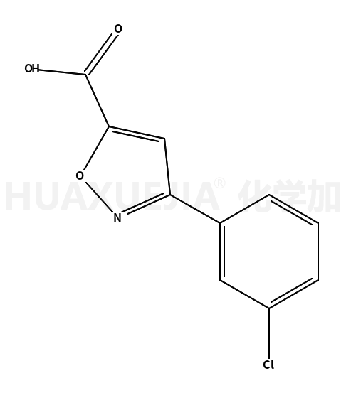 3-(3-氯-苯基)-异噁唑-5-羧酸