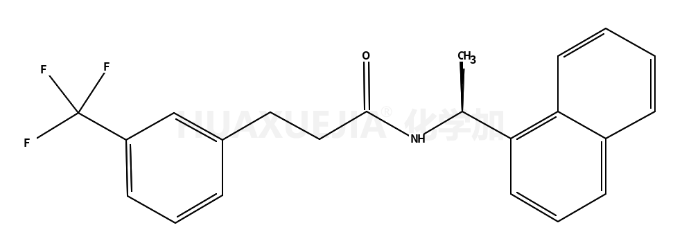 (R)-N-(1-(萘-1-基)乙基)-3-(3-(三氟甲基)苯基)丙酰胺