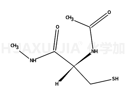 Propanamide, 2-(acetylamino)-3-mercapto-N-methyl-, (2R)-