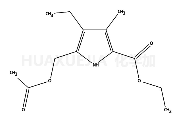 5-(乙酰氧甲基)-4-乙基-3-甲基-1H-吡咯-2-羧酸乙酯