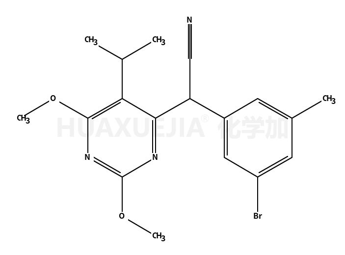 2-(3-溴-5-甲基苯基)-2-(5-异丙基-2,6-二甲氧基嘧啶-4-基)乙腈