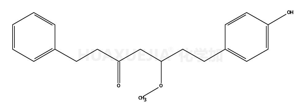 5-methoxy-7-(4''-hydroxyphenyl)-1-phenyl-4-heptanone