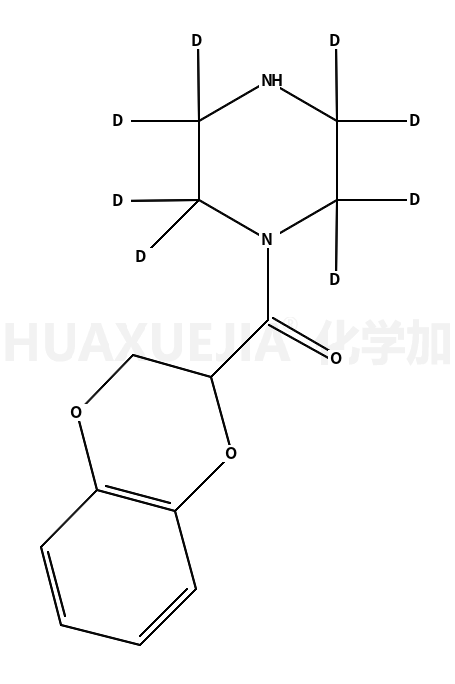 1-(1,4-Benzodioxan-2-ylcarbonyl)piperazine-d8