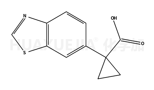 1-(Benzo[d]thiazol-6-yl)cyclopropanecarboxylic acid