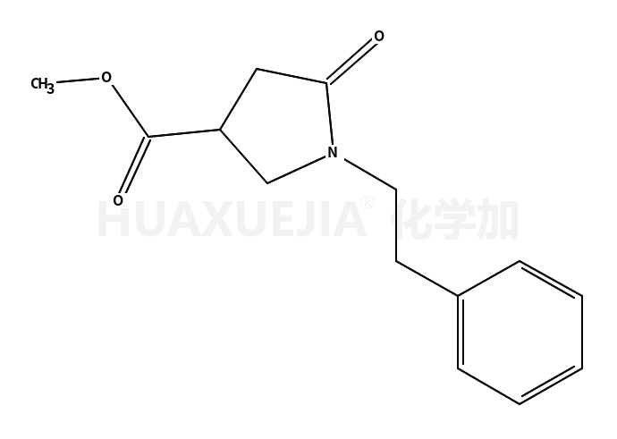 methyl 5-oxo-1-phenethylpyrrolidine-3-carboxylate