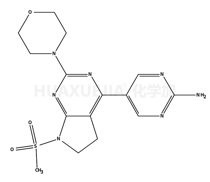 5-(7-methylsulfonyl-2-morpholin-4-yl-5,6-dihydropyrrolo[2,3-d]pyrimidin-4-yl)pyrimidin-2-amine
