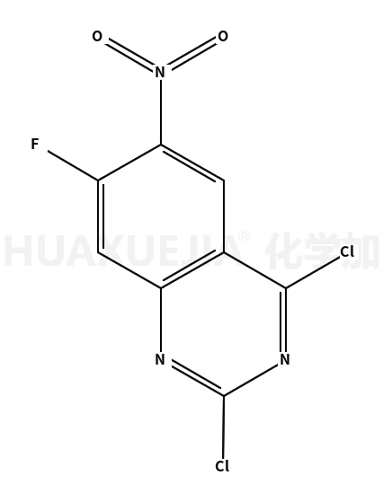 6-硝基-7-氟(2,4)二氯喹唑啉