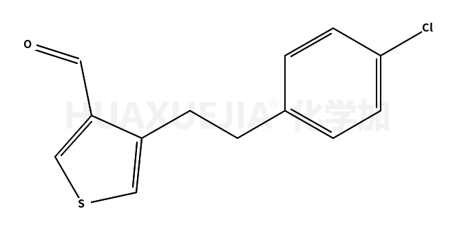 4-[2-(4-chlorophenyl)-ethyl]-thiophene-3-carbaldehyde