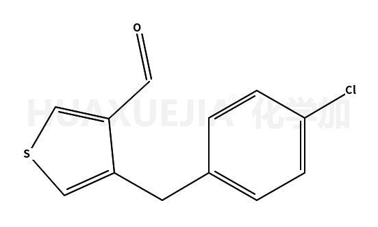 4-(4-chlorobenzyl)-thiophene-3-carbaldehyde