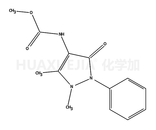 methyl N-(1,5-dimethyl-3-oxo-2-phenylpyrazol-4-yl)carbamate