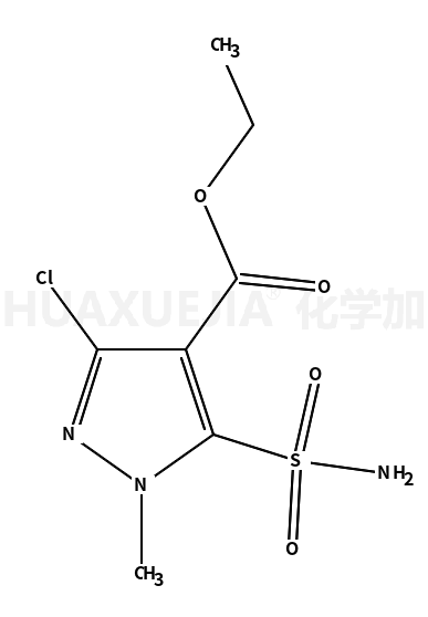 3-氯-5-氨基磺酰基-1-甲基吡唑-4-甲酸乙酯