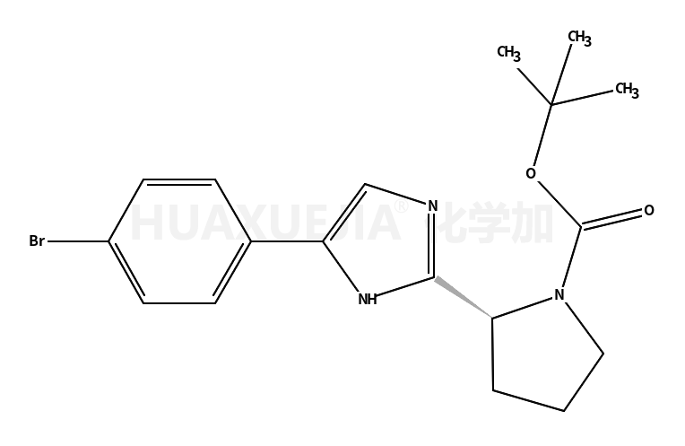 (S)-tert-butyl 2-(5-(4-bromophenyl)-1H-imidazol-2-yl)pyrrolidine-1-carboxylate