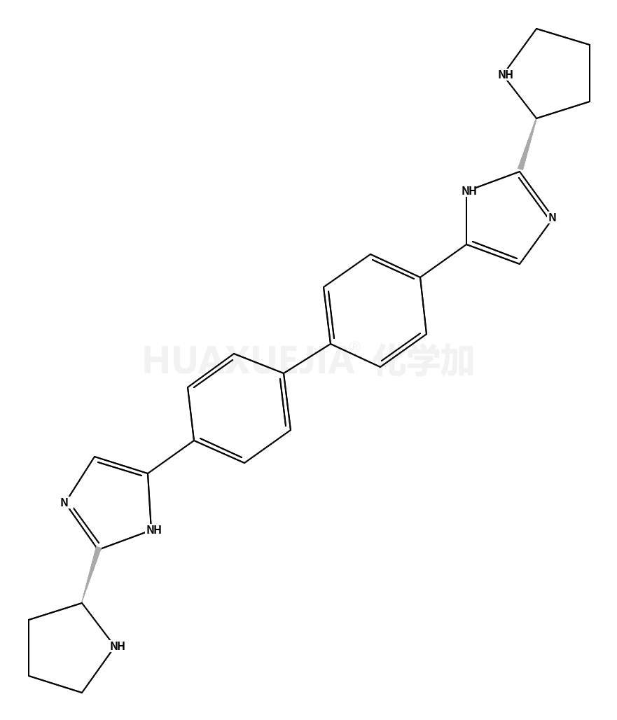 4,4'-Bis(2-((S)-pyrrolidin-2-yl)-1H-imidazol-5-yl)-1,1'-biphenyl