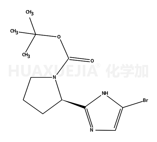 (S)-2-(5-溴-1H-咪唑-2-基)-吡咯烷-1-羧酸叔丁酯