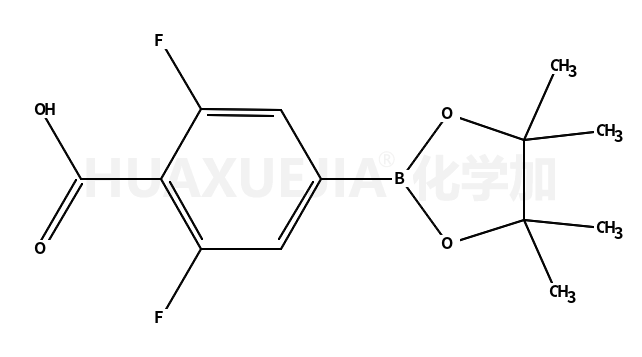 2,6-二氟-4-(4,4,5,5-四甲基-1,3,2-二噁硼烷-2-基)苯甲酸