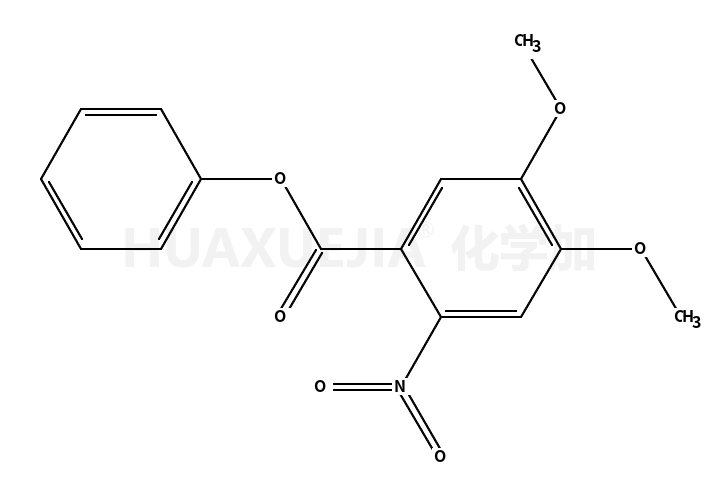 2-硝基-4，5-二甲氧基苯甲酸苯酯