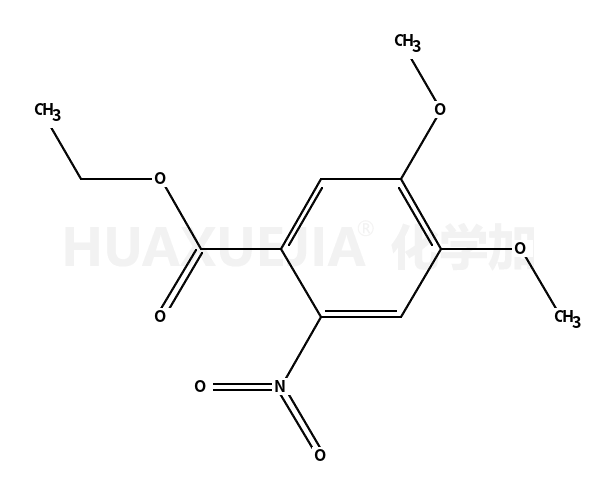4,5-二甲氧基-2-硝基苯甲酸乙酯