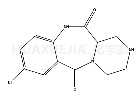 7-bromo-1,3,4,11a-tetrahydro-2H10H-2,4a,10-triazadibenzo[a,d]cycloheptene-5,11-dione
