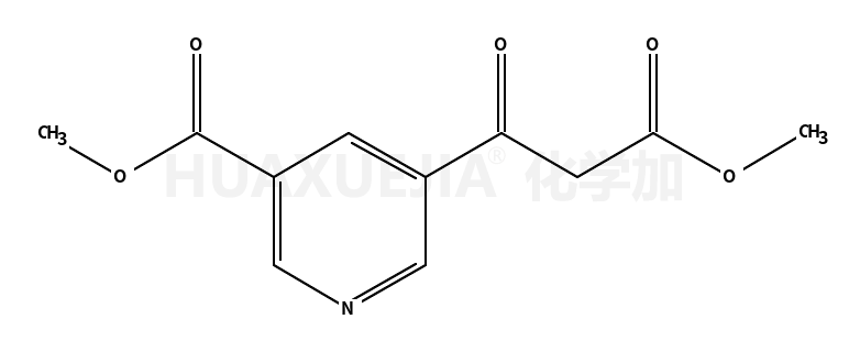 3-​Pyridinepropanoic acid, 5-​(methoxycarbonyl)​-​β-​oxo-​, methyl ester