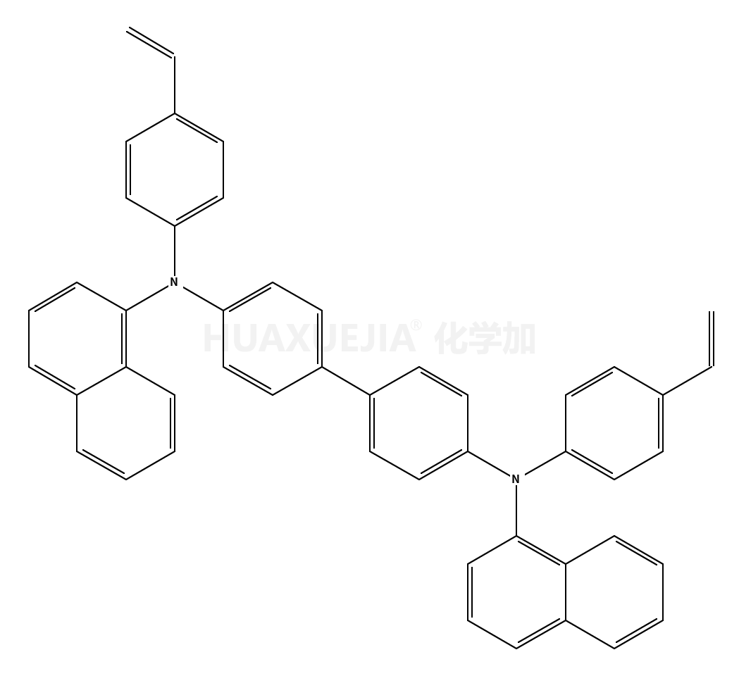 N4,N4'-二(4-乙烯基苯基)-N4,N4'-二-1-萘基联苯-4,4'-二胺