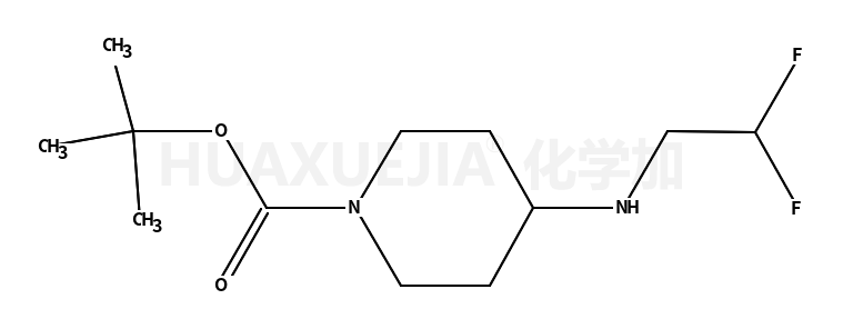 tert-butyl 4-(2,2-difluoroethylamino)piperidine-1-carboxylate