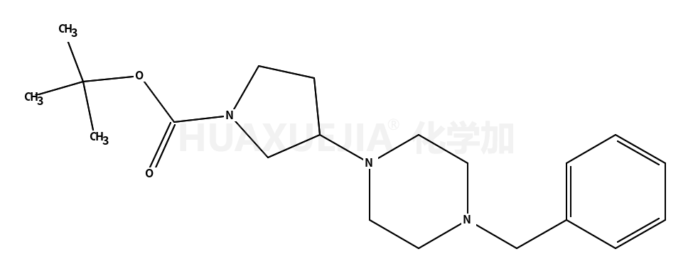 tert-butyl 3-(4-benzylpiperazin-1-yl)pyrrolidine-1-carboxylate