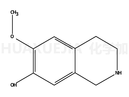 6-甲氧基-1,2,3,4-四氢异喹啉-7-醇