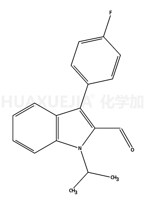 3-(4-氟苯基)-1-异丙基-1H-吲哚-2-苯甲醛