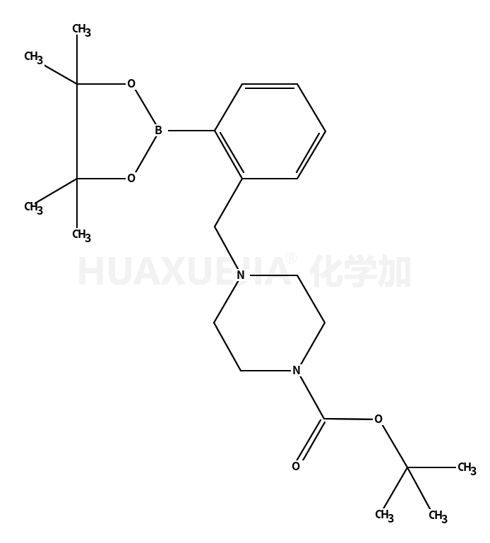 2-(4-Boc-哌嗪-1-基)甲基苯硼酸频那醇