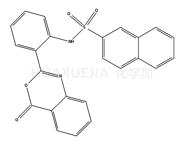 N-[2-(4-氧代-4H-3,1-苯丙恶嗪-2-基)苯基]-2-萘磺酰胺