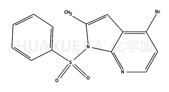 1-(benzenesulfonyl)-4-bromo-2-methylpyrrolo[2,3-b]pyridine