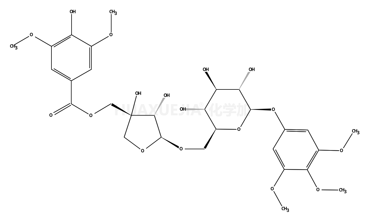 5''-O-Syringoylkelampayoside A