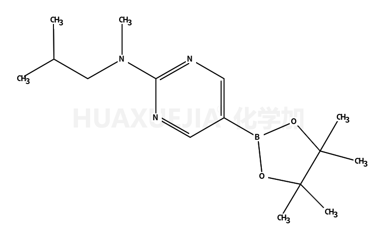 N-异丁基-5-(4,4,5,5-四甲基-1,3,2-二噁硼烷-2-基)嘧啶-2-胺