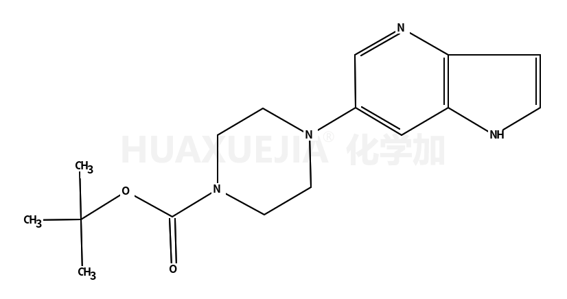 4-(1H-吡咯并[3,2-b]吡啶-6-基)-哌嗪-1-羧酸叔丁酯