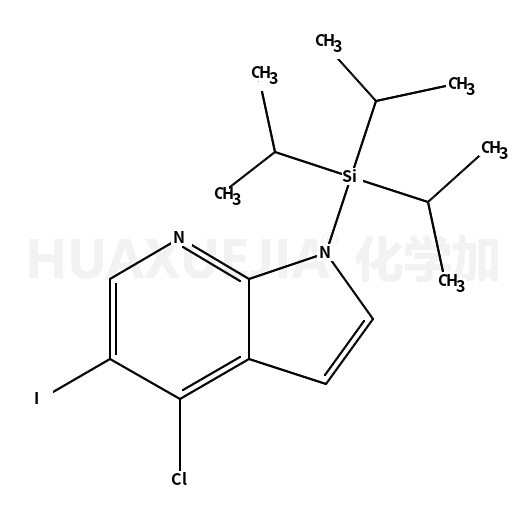 4-氯-5-碘-1-三异丙基甲硅烷基-1H-吡咯并[2,3-b]吡啶