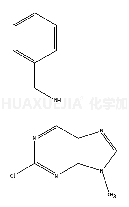 N-苄基-2-氯-9-甲基-9H-嘌呤-6-胺