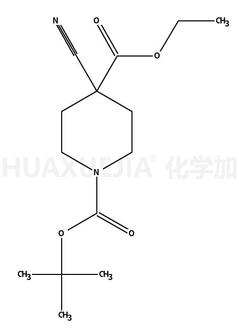 1-叔丁基4-乙基4-氰基哌啶-1,4-二甲酸酯