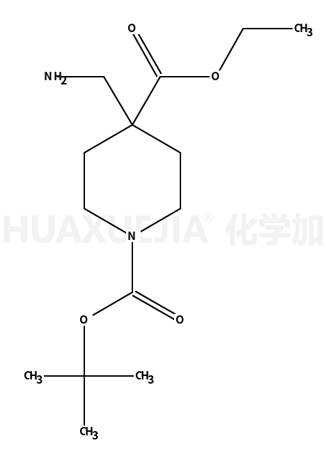 1-叔丁基 4-乙基 4-(氨基甲基)哌啶-1,4-二羧酸