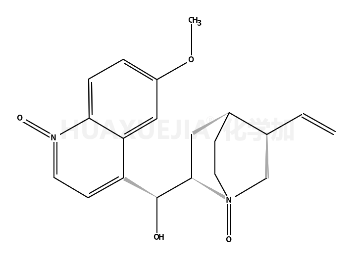 (2S,4S,8R)-2-((R)-hydroxy(6-methoxy-1-oxidoquinolin-4-yl)methyl)-8-vinylquinuclidine 1-oxide