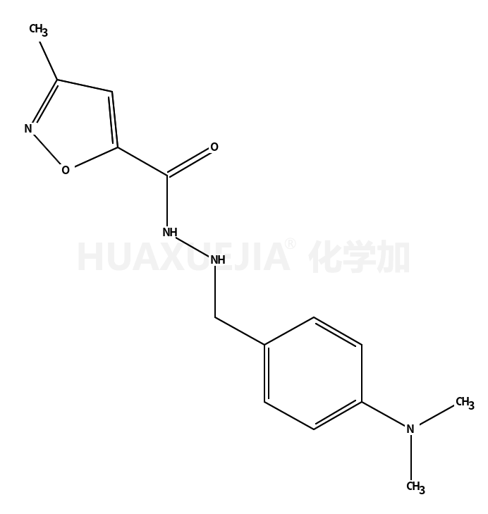 N'-[[4-(dimethylamino)phenyl]methyl]-3-methyl-1,2-oxazole-5-carbohydrazide