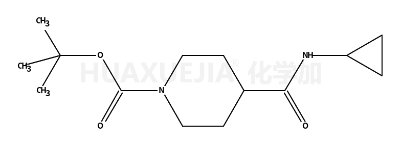 4-(环丙基氨基甲酰)哌啶-1-羧酸叔丁酯