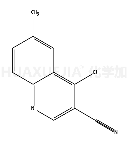 4-氯-6-甲基-喹啉-3-甲腈