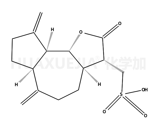 [(3S,3aS,6aR,9aR,9bS)-6,9-dimethylidene-2-oxo-3a,4,5,6a,7,8,9a,9b-octahydro-3H-azuleno[4,5-b]furan-3-yl]methanesulfonic acid