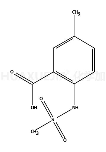 2-甲磺酰氨基-5-甲基苯甲酸